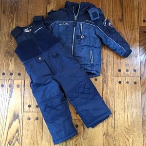 32 Degrees Winter Coat and Snow Pants Set 3T GUC